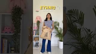 Ethnic Co ord Set Haul  #meesho #meeshohaul #coordset #shorts #review #foryou #meeshofinds #fyp