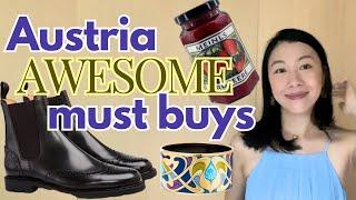 AUSTRIA VIENNA SHOPPING BEST BRANDS TO BUY