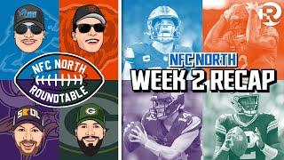 NFC North Roundtable | NFL Week 2 Recap