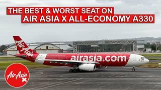 AIRASIA X's All-ECONOMY A330 from Bali to KL - The BEST & WORST Seat?!