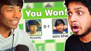 @KronicOP  VS @ezio18rip  CHESS MATCH ️