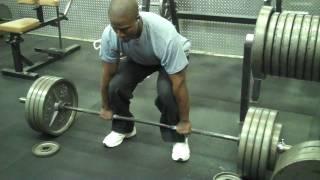 Deadlift 455 Double Over Grip