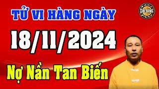 Tử Vi Hàng Ngày 17/11/2024: Con Giáp Này Được Trời Ban Lộc, Nợ Nần Tan Biến, Đổi Đời Ngay Lập Tức!