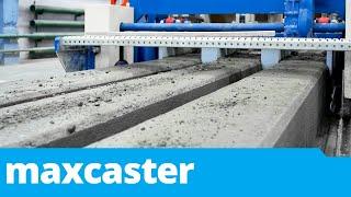 maxcaster - Slipformer for a Multitude of Prestressed Concrete Elements / MAX-truder GmbH