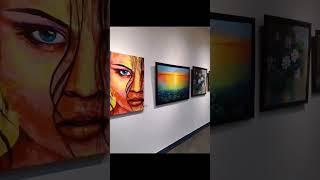 it's all about my 5th gallery show #artist #painting #bangalore #gallery #paintingexhibition