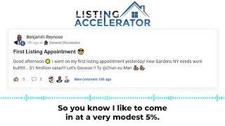 GetListings.com Results By Benjamin Reynoso (1st Listing Appointment)