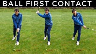 How To Hit the Ball Then The Turf With Your Irons - Magic Drill