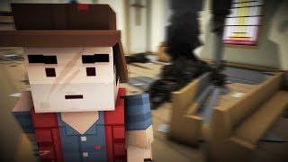 MINECRAFT ZOMBIES BUT SCARIER! - The Walking Zombie: Dead City - THE CRAFTING DEAD.. KINDA?!