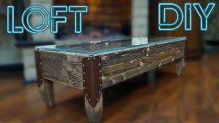 Столик в стиле лофт. Loft table DIY