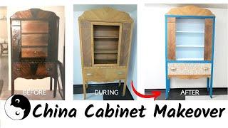 DIY China Cabinet Makeover | Birdz of a Feather