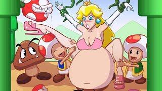 Princess Peach Hentai World : Super Mushroom Pregnancy Challenge  ( No Damage )