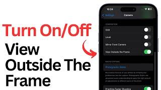 How To Turn On/off Camera View Outside The Frame