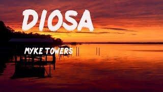 Myke Towers - Diosa (Letra/Lyrics)