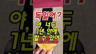 독일어 누구나 1년 안에 가능한 이유 ️ #독일어공부 #독일 #독일어 #독일어회화