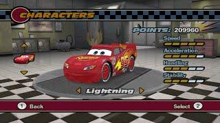 Cars Wii - Lightning Gameplay (Dolphin)