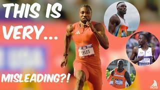 The 200M Situation is VERY Misleading?! || Is Noah Lyles STILL the Man to BEAT?!