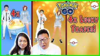 We Used 4 Lucky Trinkets, And The Most Insane Thing Happened! - Pokemon GO