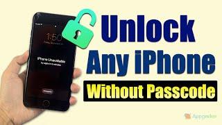 How To Unlock Any iPhone Without Passcode And Computer ! How To Bypass iPhone Screen Passcode