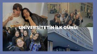 UNİVERSİTETİN İLK GÜNÜ! -Bakı Dövlət Universiteti yeni təmir olunmuş 2 saylı korpus