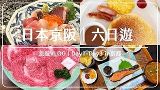 旅遊VLOG｜日本京阪｜松之助 桂離宮 京都水族館 鞍馬貴船 金閣寺 壽喜燒モリタ屋 敘敘苑 町家烤魚日式早餐 烤麻糬飾屋