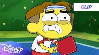 Big City Greens | Cricket and Tilly Play Pickleball with Grandmas! | @disneychannel