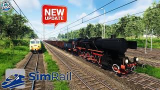 SimRail Full Release - New Big Update, Ty2 Steam Locotive, New Route Tunel - Krakow and More! #31