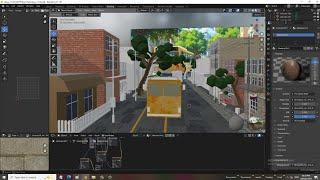 "How to Texture  Low-Poly City in Blender (Fast & Easy!)"