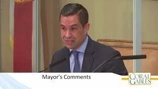 Mayor Lago's statement on the Coral Gables Country Club - Sept. 28, 2021