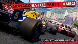 Automobilista 2 | AMS2 Battle @ Monaco! Mansell Vs Senna Classic F1!