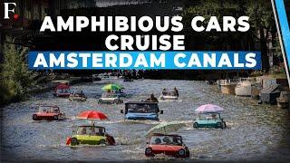 Amphibious cars cruise Amsterdam's Canals before Emissions ban | FPNews