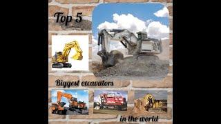 Top 5 biggest excavators in the world....