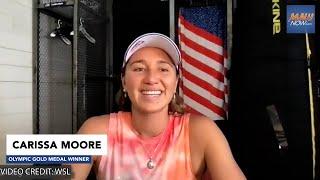 Carissa Moore Earns Historic First Olympic Gold Medal in Women's Surfing