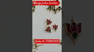 mango jadau kundan 7229953222 #bulkbuy #earrings