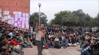 Professor Vivek Kumar Speaking with Students #StandWithJNU