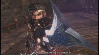 Dynasty Warriors - Zhang Fei stands on Chang Ban bridge! (English)