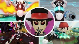 Miitopia Switch - All Horseplay Attacks (All Jobs) Switch Exclusive