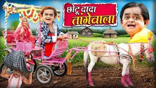 CHOTU DADA TANGE WALA | छोटू दादा तांगे वाला | Khandesh Hindi Comedy | Chotu Dada New Comedy 2024