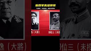 新四軍7大師長、18位旅長，都是什么軍銜？ #歷史 #歷史故事 #中國歷史 #中國 #黃埔軍校