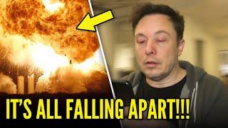 Elon CRASHES HARD as His Company LITERALLY BURNS