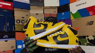  THIS HOLY GRAIL IS MY SNEAKER OF THE YEAR  NIKE DUNK WU TANG HIGH REVIEW & LACE SWAP