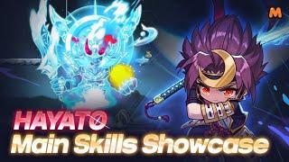 Hayato Main Skills ShowcaseㅣMapleStory M