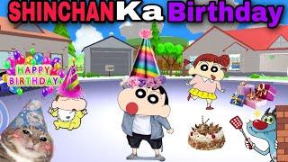 SHINCHAN KA BIRTHDAY PARTY | DUDE THEFT WARS SINCHAN | SASTIGTA5 | GETE GAMERZ |