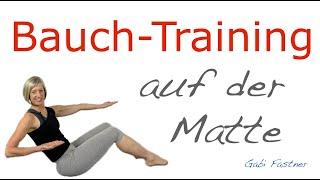  24 min. Bauchtraining auf der Matte | ohne Stützkraft und ohne Geräte