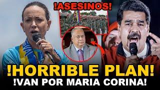 EL TERRIBLE PLAN DE MADURO Y DIOSDADO CABELLO ES ARRESTAR A MARIA CORINA MACHADO!