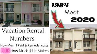 Tour My Vacation Rental Properties in PCB, Florida - What I paid, remodel cost, and how much income