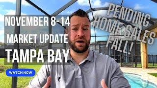 Tampa Bay Area Housing Market Update Pending Home Sales Down - Real Estate Crash?