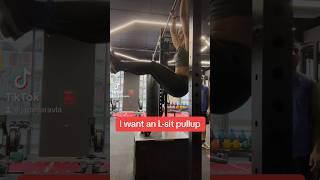 Hanging L-sit Attempt #ytshorts #shorts #lsit #hanging #tighthamstrings
