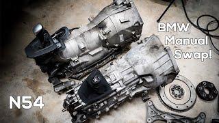 I'm Manual Swapping My BMW! | E90 DIY Part 1