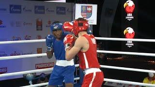 Kielce 2021 Session11B (M69kg) KAYA Cem (TUR) vs PRIETO Piero (ECU)