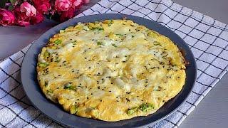 God how delicious! Zucchini and eggs! Delicious, quick breakfast in minutes.